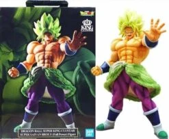 BANPRESTO DRAGON BALL KING CLUSTAR SUPER SAIYAN BROLY FULL POWER – 30 CM -Character Model broly king clustar banpresto 100 original D NQ NP 994937 MLM32910003578 112019 F
