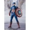 S.H FIGUARTS AVENGERS ASSEMBLE CAPITAN AMERICA – 15 CM