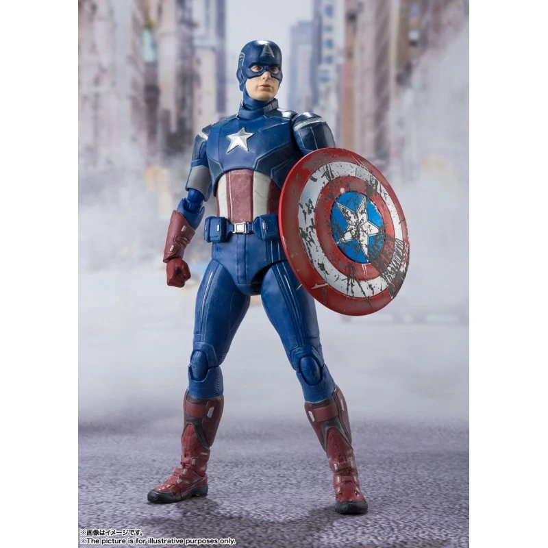 S.H FIGUARTS AVENGERS ASSEMBLE CAPITAN AMERICA – 15 CM 1 S.H FIGUARTS AVENGERS ASSEMBLE CAPITAN AMERICA – 15 CM