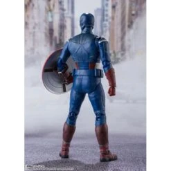 S.H FIGUARTS AVENGERS ASSEMBLE CAPITAN AMERICA – 15 CM 6 S.H FIGUARTS AVENGERS ASSEMBLE CAPITAN AMERICA – 15 CM -Character Model capitan america avengers assemble edition figura 15 cm marvel avengers sh figuarts1
