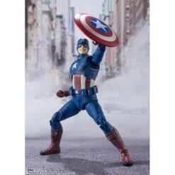 S.H FIGUARTS AVENGERS ASSEMBLE CAPITAN AMERICA – 15 CM 7 S.H FIGUARTS AVENGERS ASSEMBLE CAPITAN AMERICA – 15 CM -Character Model capitan america avengers assemble edition figura 15 cm marvel avengers sh figuarts12