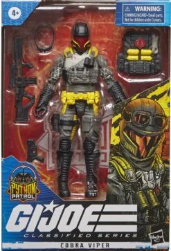 [PRE-ORDER ABRIL 2023] HASBRO G.I. JOE CLASSIFIED SERIES COBRA VIPER – 15 CM -Character Model cobra viper python patrol 3580