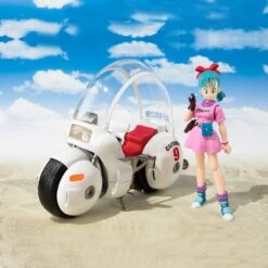 [DISPONIBLE] S.H FIGUARTS DRAGON BALL BULMA’S MOTORCYCLE HOIPOI CAPSULE + S.H FIGUARTS DRAGON BALL BULMA ADVENTURE BEGINS PACK – 17 CM
