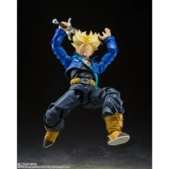 [DISPONIBLE] S.H FIGUARTS DRAGON BALL Z SUPER SAIYAN TRUNKS -THE BOY FROM THE FUTURE- 14 CM (1ST. LAUNCH 2023) -Character Model dragon ball z super saiyan trunks boy from the futur6e sh figuarts tamashii nations bandai