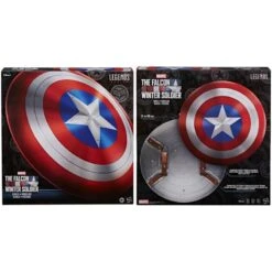 [PRE-ORDER OCTUBRE 2022] HASBRO MARVEL LEGENDS FALCON & THE WINTER SOLDIER ESCUDO CAPITAN AMERICA – 60 CM