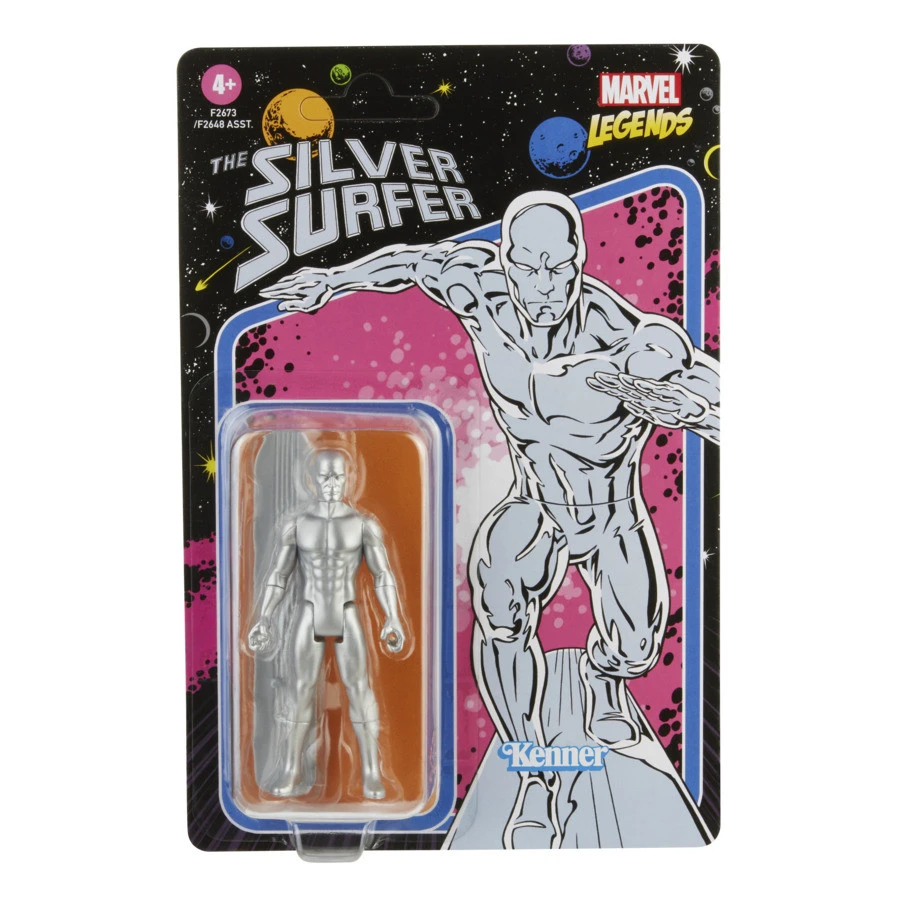 HASBRO MARVEL LEGENDS RETRO SILVER SURFER – 9.5 CM 1 HASBRO MARVEL LEGENDS RETRO SILVER SURFER – 9.5 CM