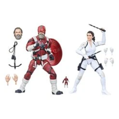 HASBRO MARVEL LEGENDS SERIES BLACK WIDOW: SET RED GUARDIAN + MELINA – 15 CM -Character Model figuras red guardian melina black widow marvel legends