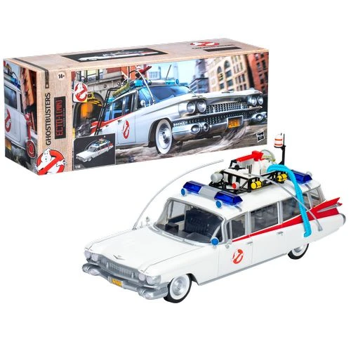 HASBRO 1:18 PLASMA SERIES GHOSTBUSTERS ECTO – 1 (1984) – 30 CM 1 HASBRO 1:18 PLASMA SERIES GHOSTBUSTERS ECTO – 1 (1984) – 30 CM