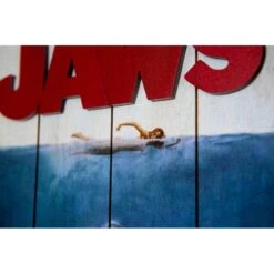 [PRE-ORDER OCTUBRE 2020] DOCTOR COLLECTOR WOODART 3D PRINT CARTEL MADERA JAWS 1975 – 30X40 CM -Character Model jaws 1975 cartel madera 30 x 40 cm woodart 3d print doctor collector1111