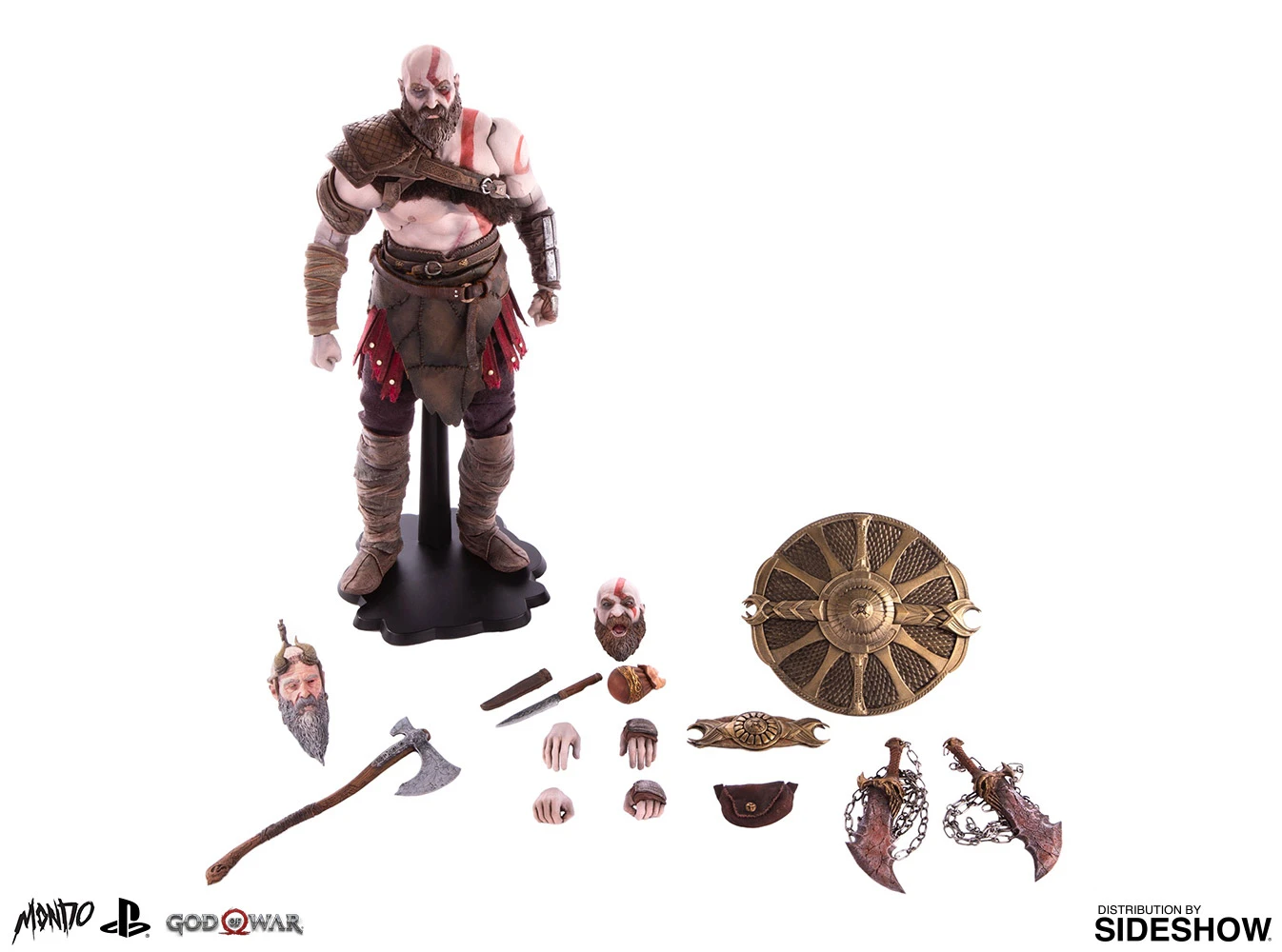 MONDO 1/6 GOD OF WAR: KRATOS – 33 CM 1 MONDO 1/6 GOD OF WAR: KRATOS – 33 CM