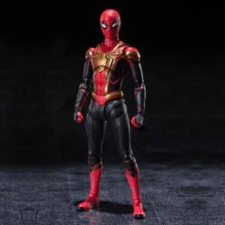 S.H FIGUARTS SPIDERMAN NO WAY HOME : SPIDER-MAN FINAL BATTLE VER. – 15 CM -Character Model marvel figurine spider man integrated suit final battle edition shfiguarts