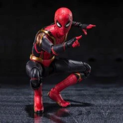 S.H FIGUARTS SPIDERMAN NO WAY HOME : SPIDER-MAN FINAL BATTLE VER. – 15 CM -Character Model marvel figurine spider man integrated suit final battle edition1 shfiguarts