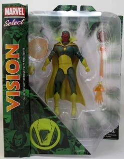 DIAMOND SELECT MARVEL SELECT VISION – 18 CM -Character Model marvel select avengers vision 699788847213 pkg 800x