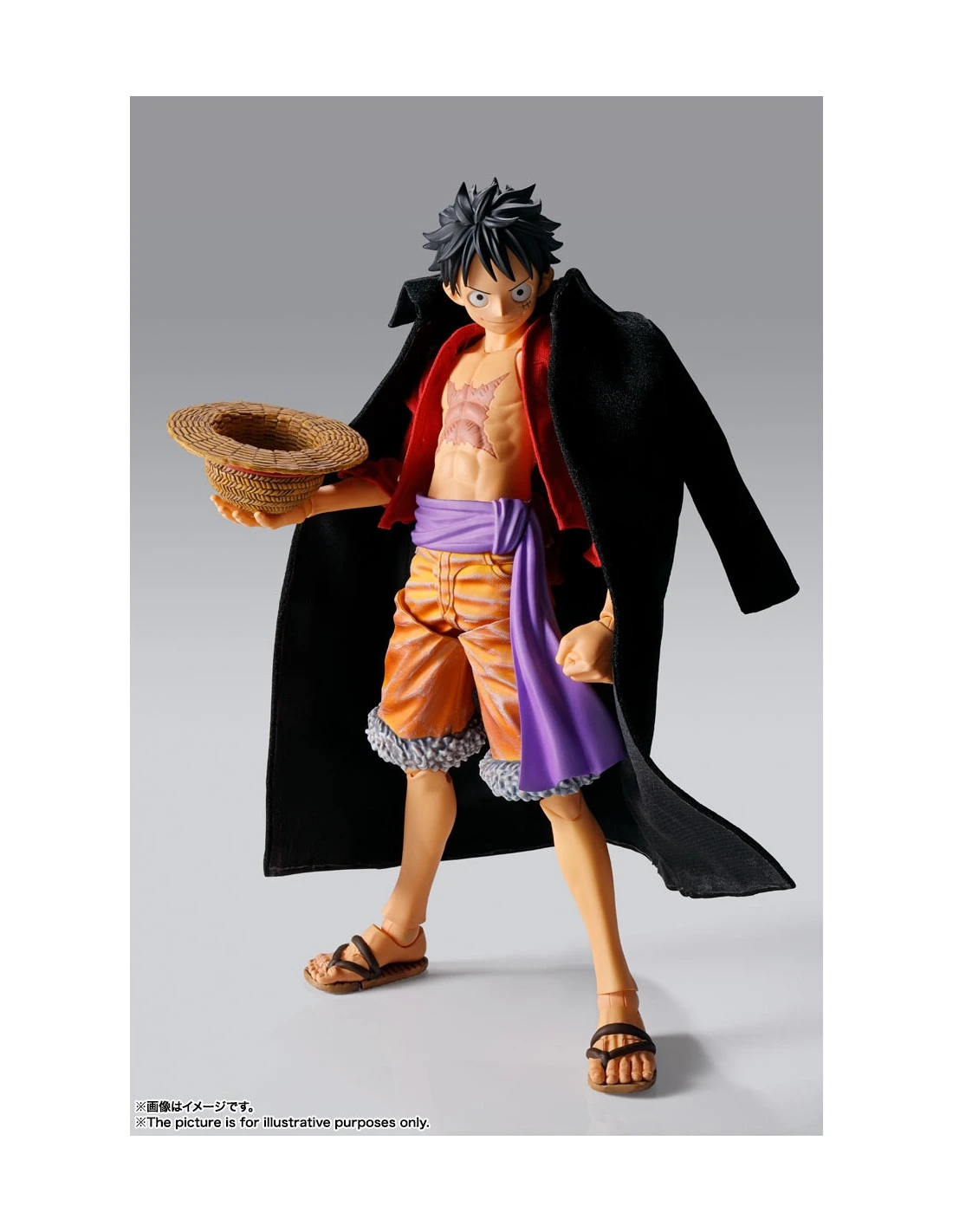 BANDAI IMAGINATION WORKS ONE PIECE MOKEY D. LUFFY – 17 CM 3 BANDAI IMAGINATION WORKS ONE PIECE MOKEY D. LUFFY – 17 CM - Image 3