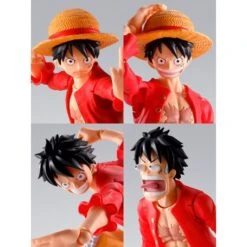 S.H FIGUARTS ONE PIECE MONKEY D. LUFFY RAID ON ONIGASHIMA – 15 CM -Character Model one piece sh figuarts monkey d luffy raid on onigashima