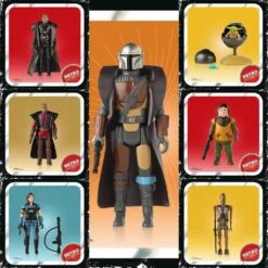 HASBRO STAR WARS THE MANDALORIAN VINTAGE COLLECTION RETRO 2021 WAVE 1 7 FIGURAS β 10 CM