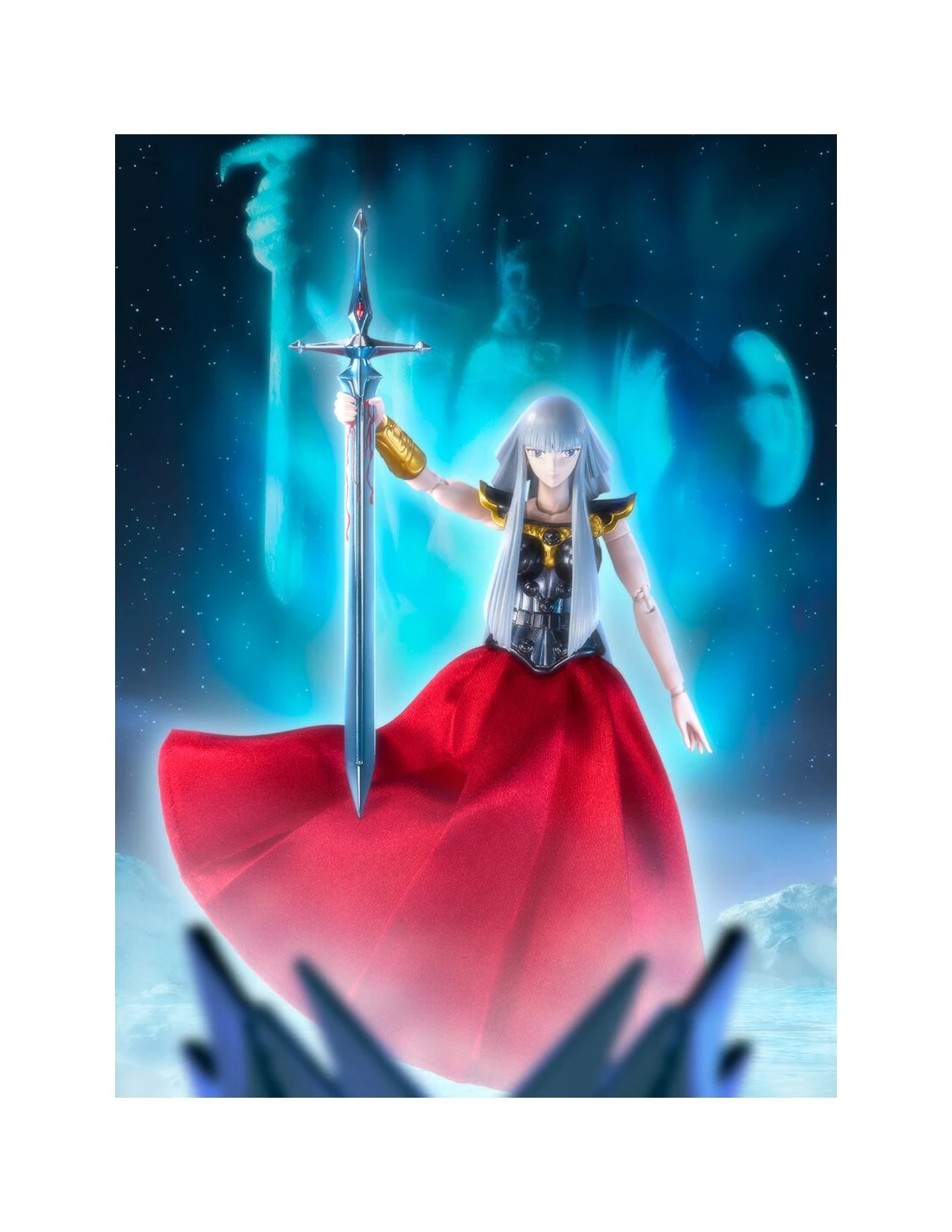 SAINT SEIYA MYTH CLOTH HILDA POLARIS THE EARTH REPRESENTATIVE OF ODIN – 16 CM 8 SAINT SEIYA MYTH CLOTH HILDA POLARIS THE EARTH REPRESENTATIVE OF ODIN – 16 CM - Image 8