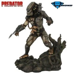 DIAMOND SELECT MOVIE GALLERY DIORAMA JUNGLE PREDATOR – 25 CM