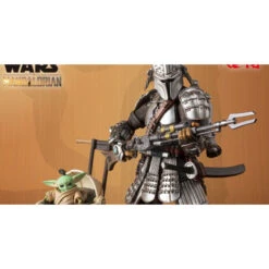 [PRE-ORDER ABRIL 2022] MEISHO MOVIE REALIZATION EXCLUSIVE RONIN MANDALORIAN BESKAR ARMOR & GROGU 25 ANNIVERSARY -Character Model ronin mandalorian beskar armor grogu star wars meisho movie realization exclusive 25 ann1