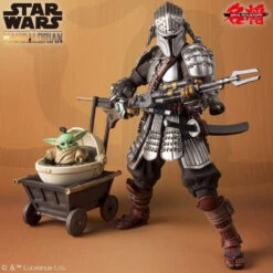 [PRE-ORDER ABRIL 2022] MEISHO MOVIE REALIZATION EXCLUSIVE RONIN MANDALORIAN BESKAR ARMOR & GROGU 25 ANNIVERSARY -Character Model ronin mandalorian beskar armor grogu star wars meisho movie realization exclusive 25 ann4