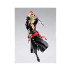 S.H FIGUARTS ONE PIECE RORONOA ZORO RAID ON ONIGASHIMA – 15 CM 9 S.H FIGUARTS ONE PIECE RORONOA ZORO RAID ON ONIGASHIMA – 15 CM -Character Model roronoa zoro road of onigashima fig 15 cm one piece sh figuarts 2