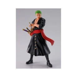S.H FIGUARTS ONE PIECE RORONOA ZORO RAID ON ONIGASHIMA – 15 CM 12 S.H FIGUARTS ONE PIECE RORONOA ZORO RAID ON ONIGASHIMA – 15 CM -Character Model roronoa zoro road of onigashima fig 15 cm one piece sh figuarts