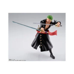 S.H FIGUARTS ONE PIECE RORONOA ZORO RAID ON ONIGASHIMA – 15 CM 10 S.H FIGUARTS ONE PIECE RORONOA ZORO RAID ON ONIGASHIMA – 15 CM -Character Model roronoa zoro road of onigashima fig 15 cm one piece sh figuarts 3