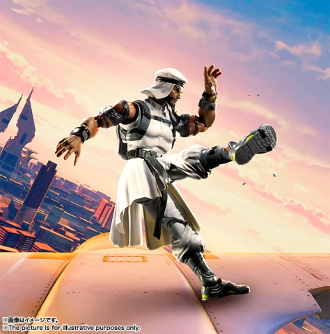 SH FIGUARTS STREET FIGHTER V RASHID – 15 CM 3 SH FIGUARTS STREET FIGHTER V RASHID – 15 CM - Image 3