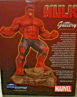 DIAMOND SELECT MARVEL GALLERY RED HULK DIORAMA – 28 CM -Character Model s l1600 4