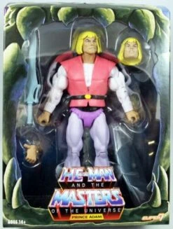 SUPER 7 MASTERS OF THE UNIVERSE CLASSICS PRINCE ADAM – 18 CM -Character Model s l500 1