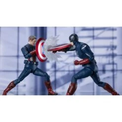 S.H FIGUARTS AVENGERS : ENDGAME CAPITAN AMERICA CAP VS CAP – 15 CM 7 S.H FIGUARTS AVENGERS : ENDGAME CAPITAN AMERICA CAP VS CAP – 15 CM -Character Model sh figuarts capitan america evengers marvel1