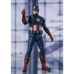 S.H FIGUARTS AVENGERS : ENDGAME CAPITAN AMERICA CAP VS CAP – 15 CM 9 S.H FIGUARTS AVENGERS : ENDGAME CAPITAN AMERICA CAP VS CAP – 15 CM -Character Model sh figuarts capitan america evengers marvel3