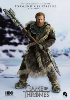 [PRE-ORDER JULIO 2021] THREEZERO 1/6 GAME OF THRONES TORMUND GIANTSBANE – 31 CM -Character Model x 3z0106 h