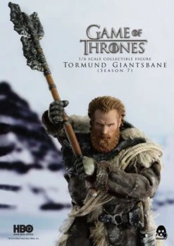 [PRE-ORDER JULIO 2021] THREEZERO 1/6 GAME OF THRONES TORMUND GIANTSBANE – 31 CM -Character Model x 3z0106 j
