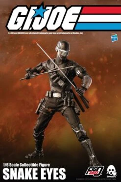 [PRE-ORDER AGOSTO 2021] THREEZERO 1/6 G.I. JOE SNAKE EYES – 30 CM -Character Model x 3z0215