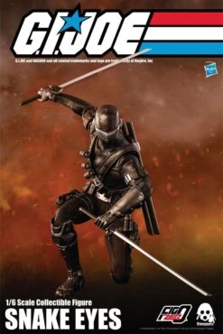 [PRE-ORDER AGOSTO 2021] THREEZERO 1/6 G.I. JOE SNAKE EYES – 30 CM