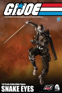 [PRE-ORDER AGOSTO 2021] THREEZERO 1/6 G.I. JOE SNAKE EYES – 30 CM -Character Model x 3z0215 d