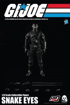 [PRE-ORDER AGOSTO 2021] THREEZERO 1/6 G.I. JOE SNAKE EYES – 30 CM -Character Model x 3z0215 j