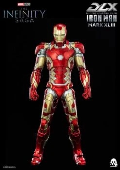 [PRE-ORDER JULIO 2022] THREEZERO 1/12 INFINITY SAGA DLX IRON MAN MARK 43 – 16 CM -Character Model x 3z0247