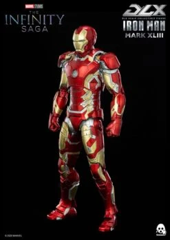 [PRE-ORDER JULIO 2022] THREEZERO 1/12 INFINITY SAGA DLX IRON MAN MARK 43 – 16 CM -Character Model x 3z0247 a