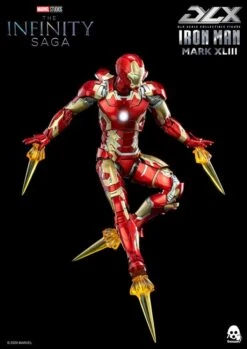 [PRE-ORDER JULIO 2022] THREEZERO 1/12 INFINITY SAGA DLX IRON MAN MARK 43 – 16 CM -Character Model x 3z0247 l