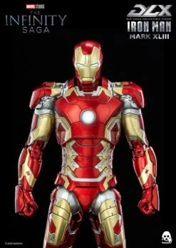 [PRE-ORDER JULIO 2022] THREEZERO 1/12 INFINITY SAGA DLX IRON MAN MARK 43 – 16 CM -Character Model x 3z0247 p