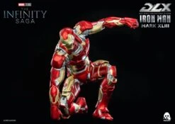 [PRE-ORDER JULIO 2022] THREEZERO 1/12 INFINITY SAGA DLX IRON MAN MARK 43 – 16 CM -Character Model x 3z0247 q