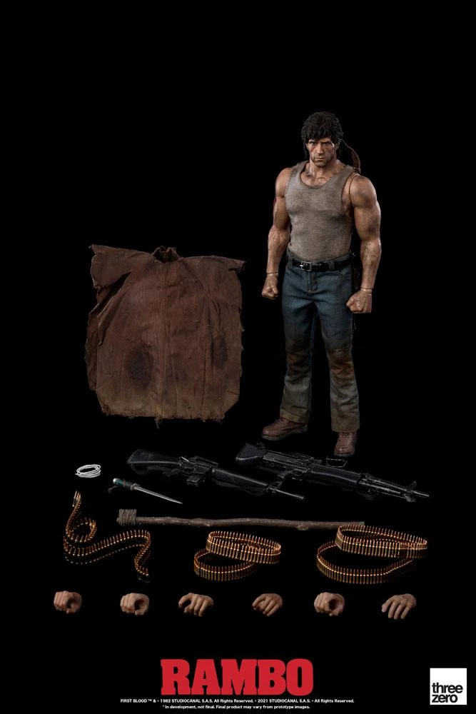 THREEZERO 1/6 RAMBO FIRST BLOOD : JOHN RAMBO – 30 CM 2 THREEZERO 1/6 RAMBO FIRST BLOOD : JOHN RAMBO – 30 CM - Image 2