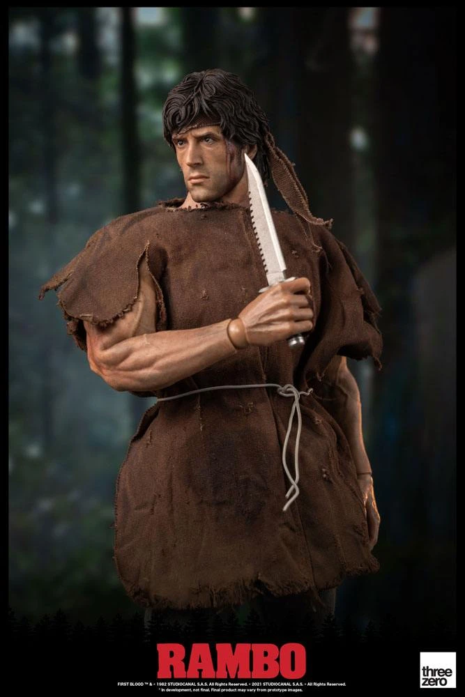 THREEZERO 1/6 RAMBO FIRST BLOOD : JOHN RAMBO – 30 CM 7 THREEZERO 1/6 RAMBO FIRST BLOOD : JOHN RAMBO – 30 CM - Image 7
