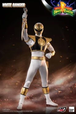 [PRE-ORDER ABRIL 2022] THREEZERO 1/6 MIGHTY MORPHIN POWER RANGERS: WHITE RANGER – 30 CM -Character Model x 3z02990w0