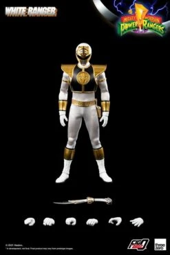 [PRE-ORDER ABRIL 2022] THREEZERO 1/6 MIGHTY MORPHIN POWER RANGERS: WHITE RANGER – 30 CM -Character Model x 3z02990w0 a