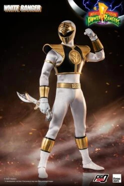 [PRE-ORDER ABRIL 2022] THREEZERO 1/6 MIGHTY MORPHIN POWER RANGERS: WHITE RANGER – 30 CM -Character Model x 3z02990w0 c