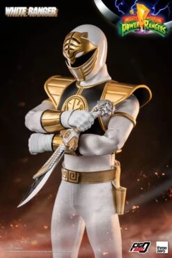 [PRE-ORDER ABRIL 2022] THREEZERO 1/6 MIGHTY MORPHIN POWER RANGERS: WHITE RANGER – 30 CM -Character Model x 3z02990w0 d