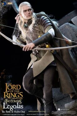 ER DICIEMBRE 2021] ASMUS COLLECTIBLES 1/6 EL SEÑOR DE LOS ANILLOS LAS DOS TORRES : LEGOLAS AT HELM’S DEEP – 30 CM -Character Model x act908182 e